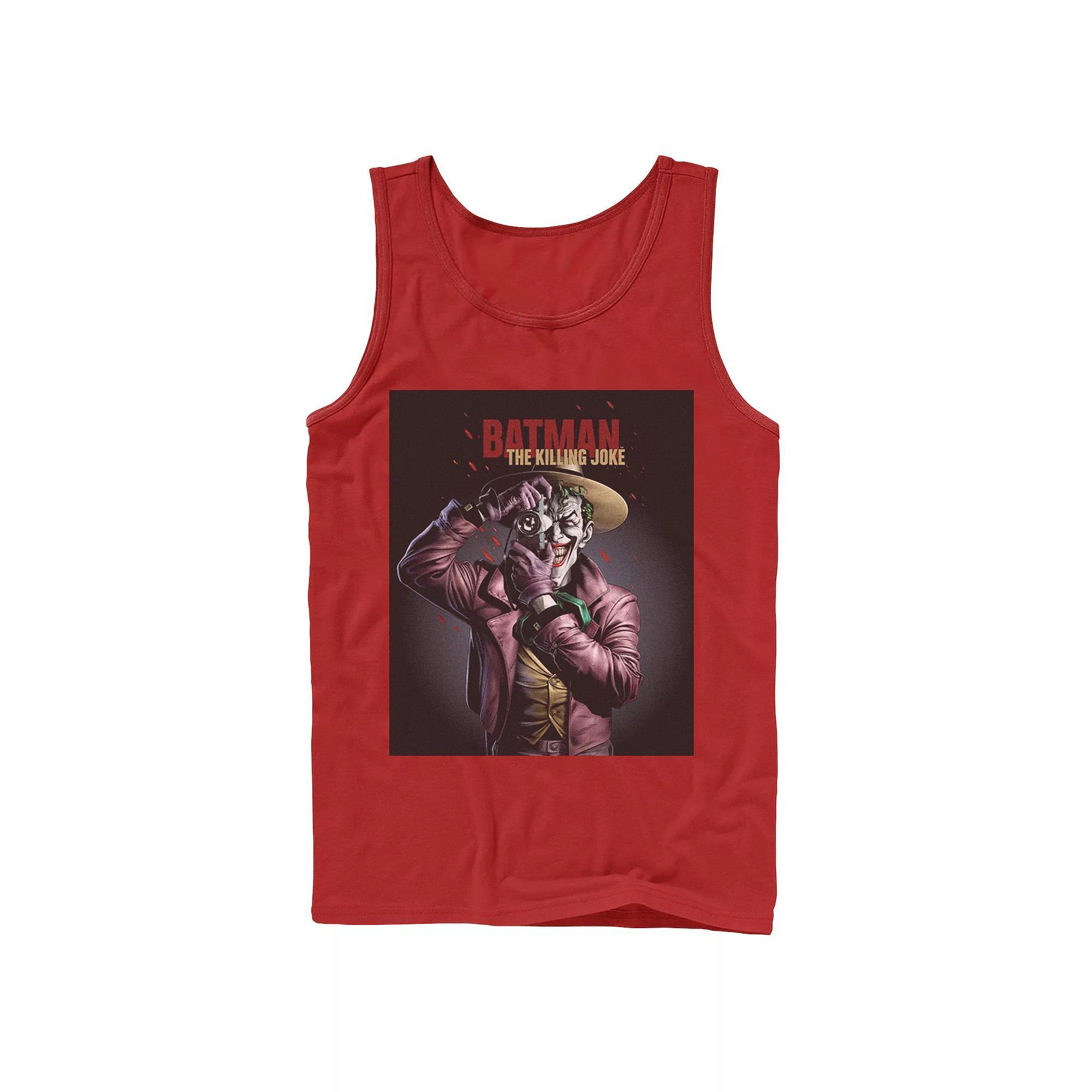 Mens DC Comics Batman The Killing Joke Joker Poster Tank Top Product Image