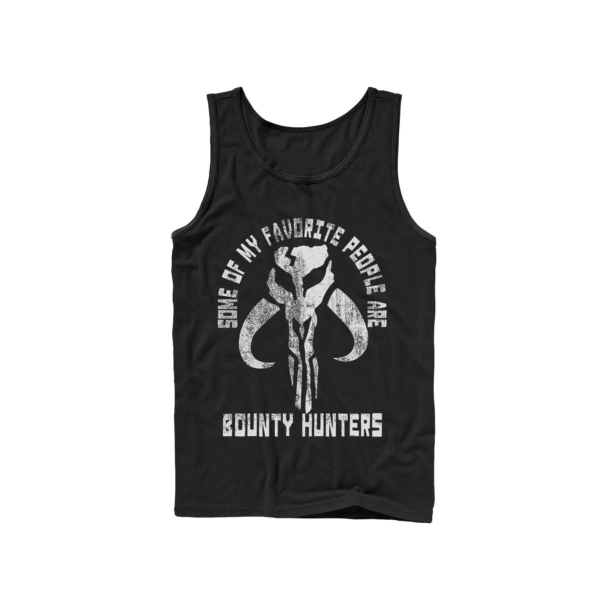 Men's Star Wars The Mandalorian Some Of My Favorite People Tank Top, Size: Large, Black Product Image