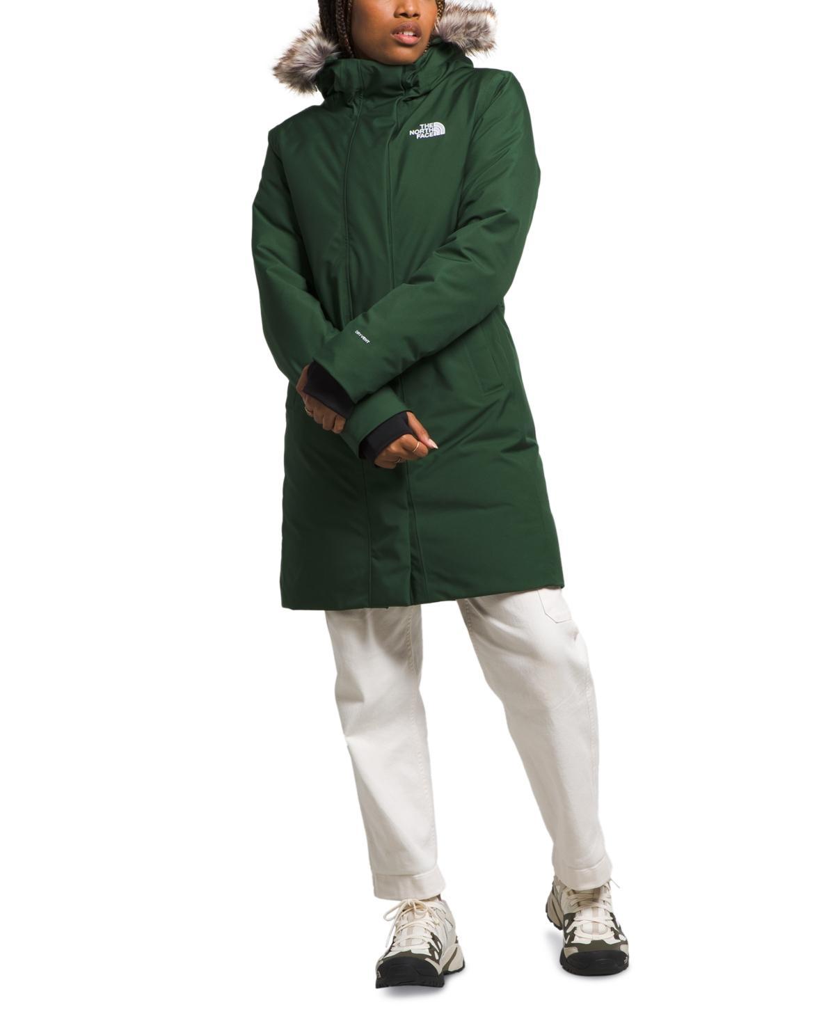 The North Face Womens Arctic Faux Fur Trim Hooded Parka Product Image