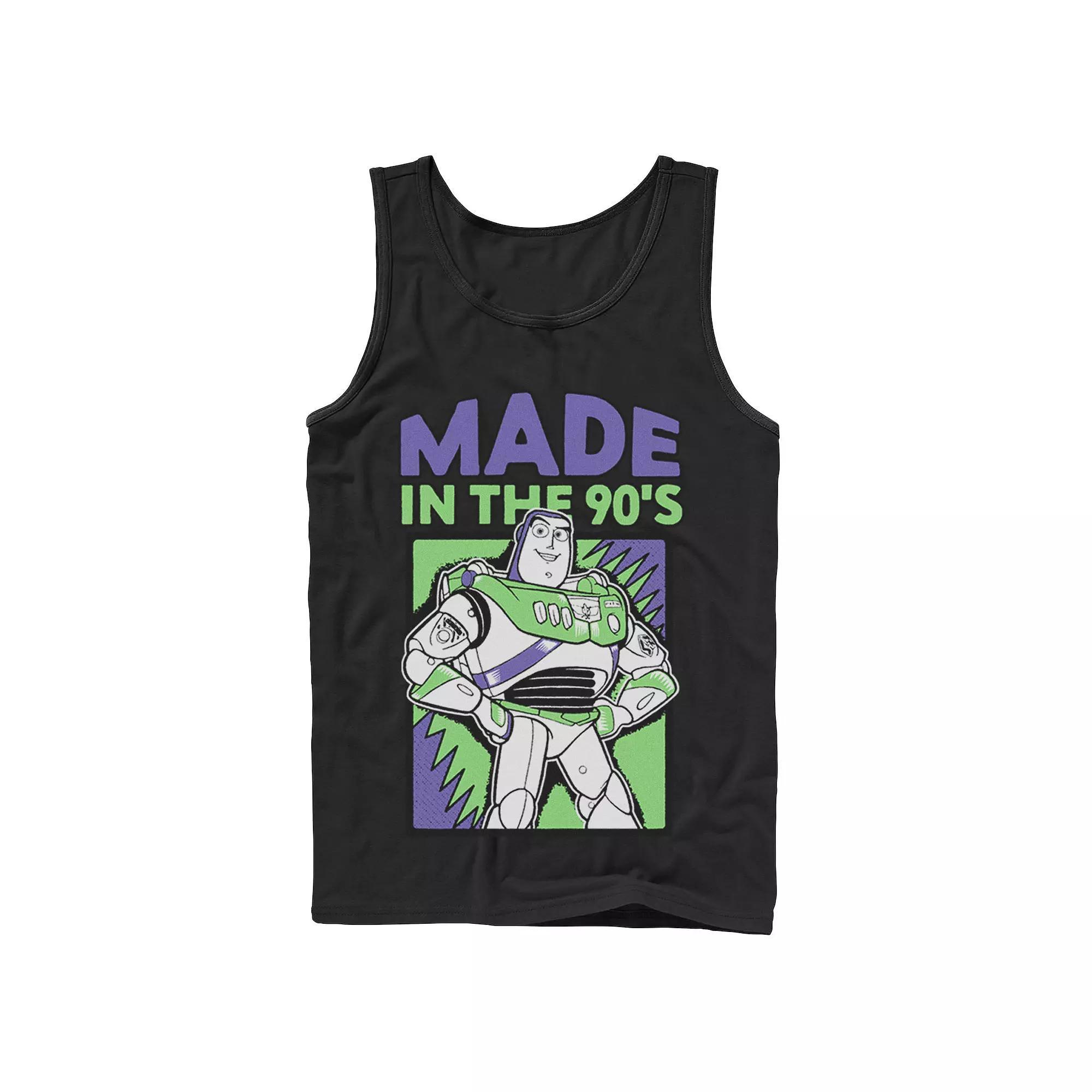 Disney / Pixars Toy Story 4 Buzz Lightyear Mens Made In The 90s Tank Top Product Image