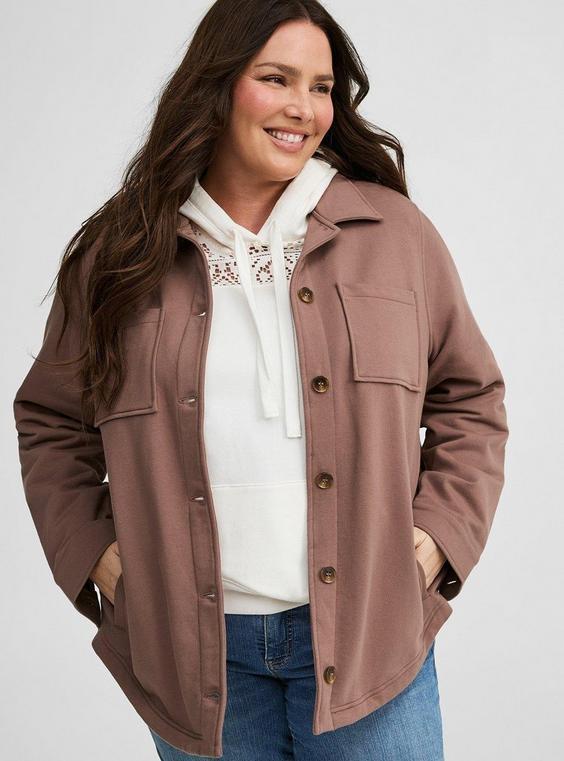 Fleece Shacket Product Image