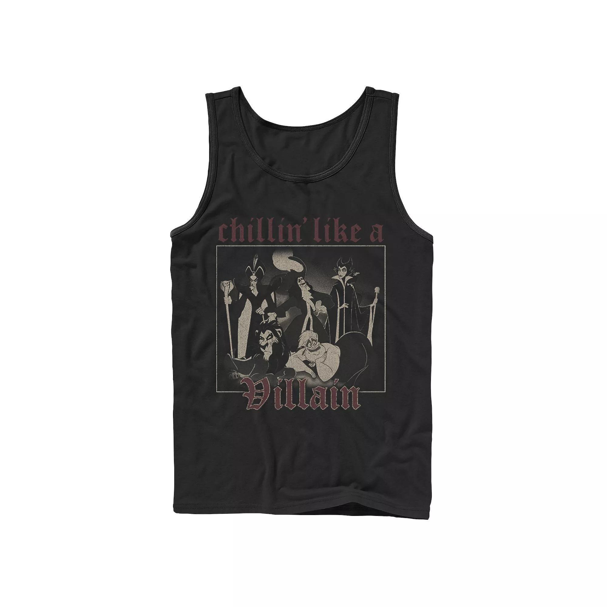 Disneys Villains Mens Chillin Like A Villain Group Portrait Tank Top Product Image