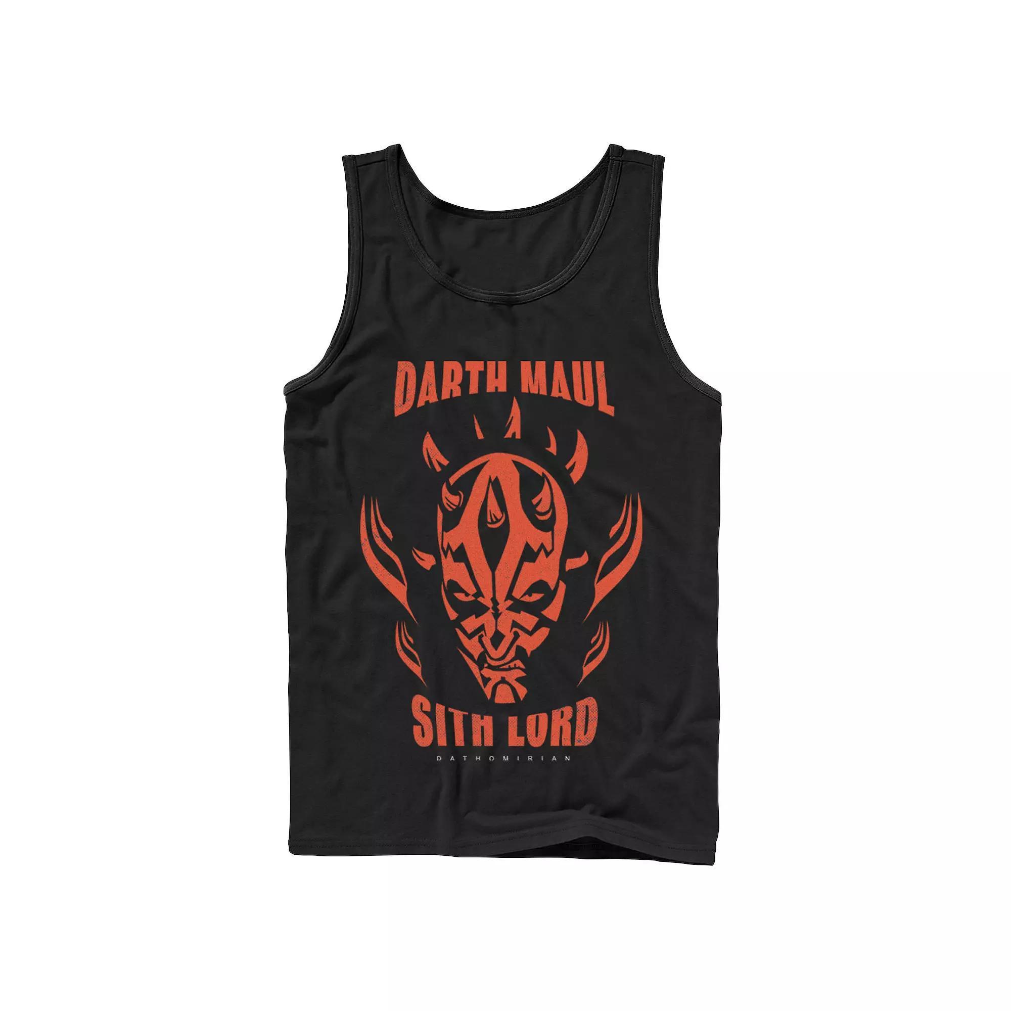 Men's Star Wars The Rise of Skywalker Sith Trooper Inkblot Tank Top, Size: XL, Black Product Image