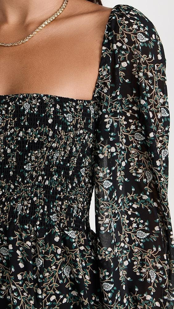 o.p.t Classic Smocked Dress | Shopbop Product Image