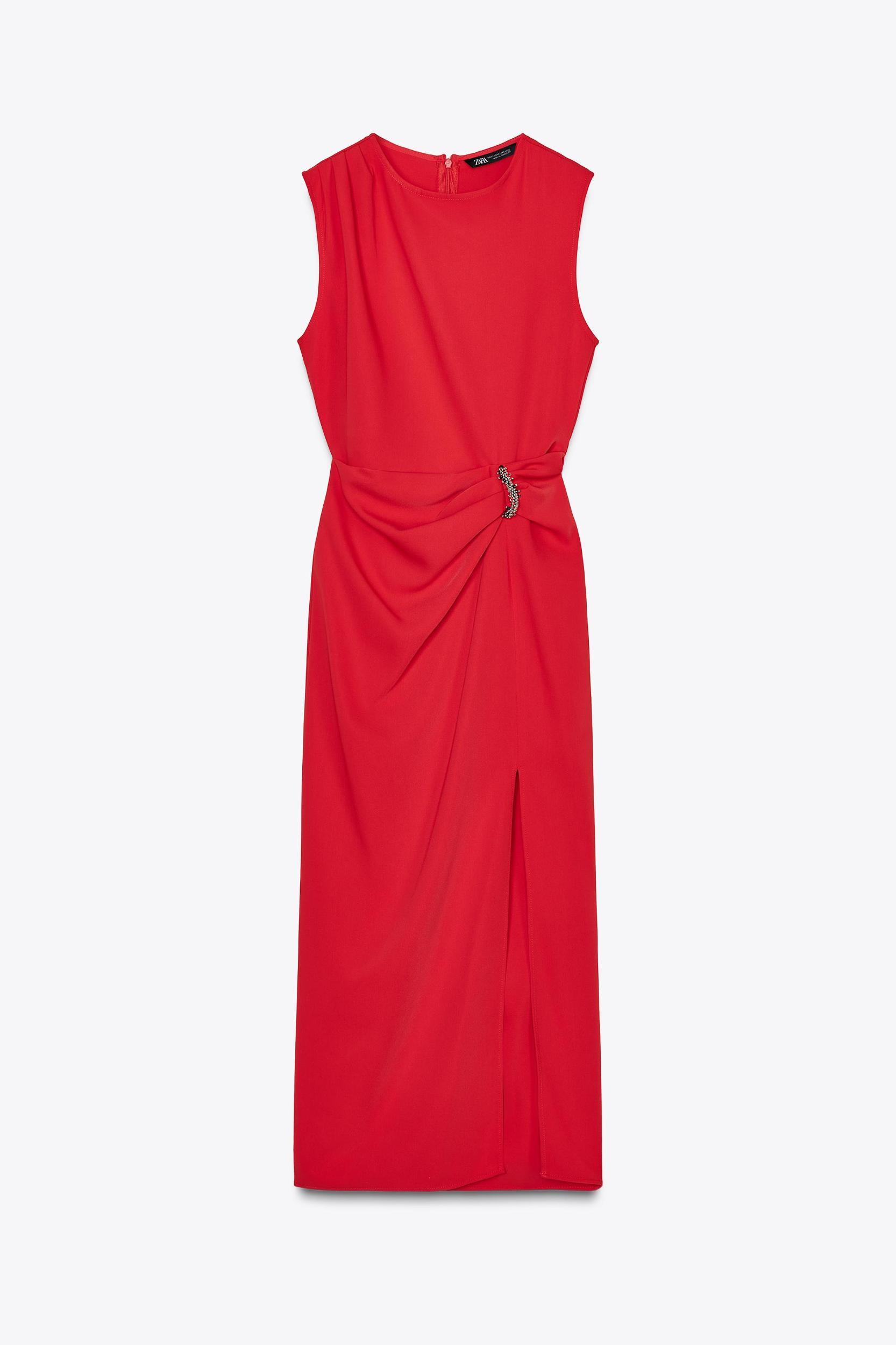 MIDI DRESS WITH HARDWARE Product Image