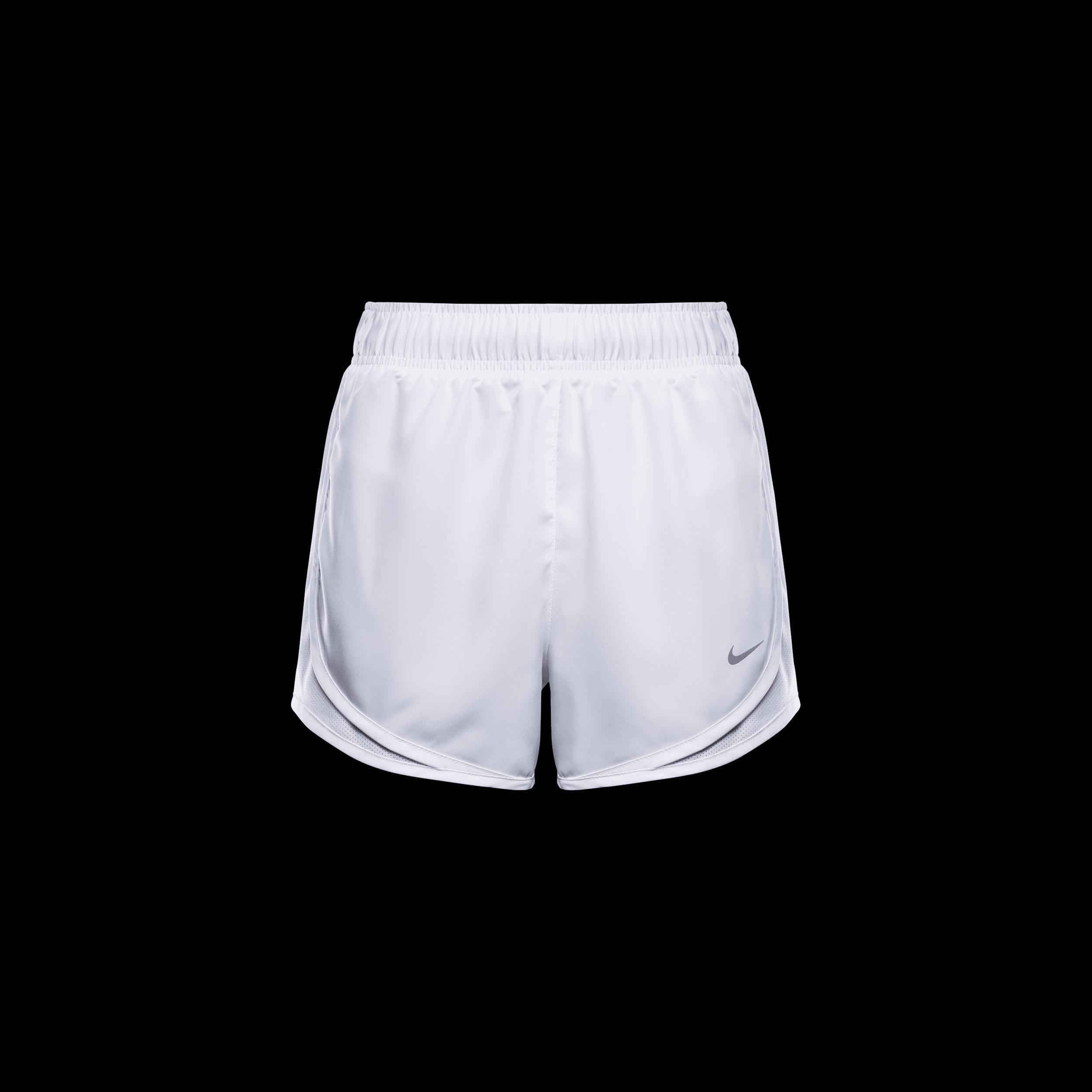 Women's Nike Tempo Dri-FIT Mid-Rise 3-in. Running Shorts, Size: XL, White Product Image