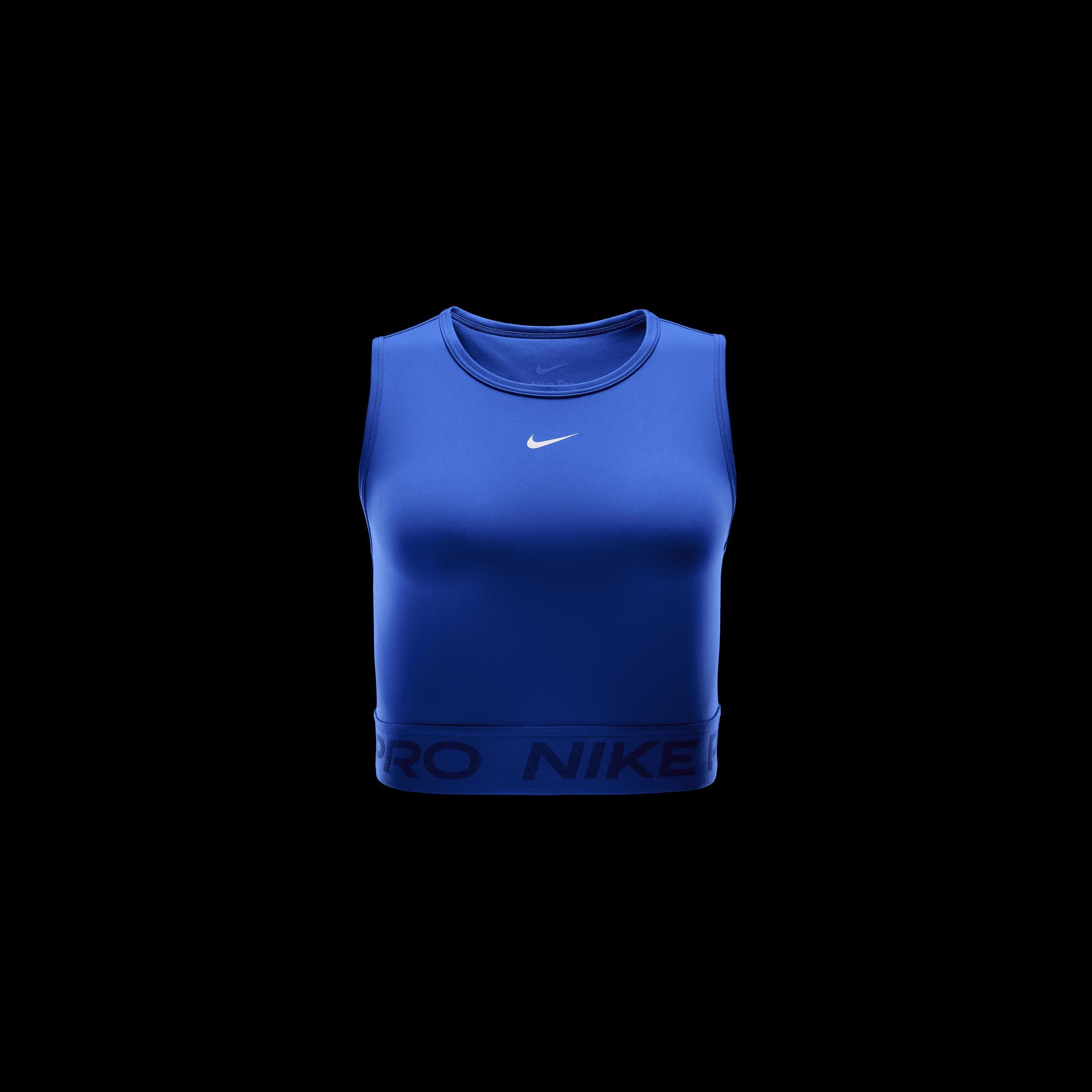 Women's Nike Pro Dri-FIT Cropped Tank Top Product Image