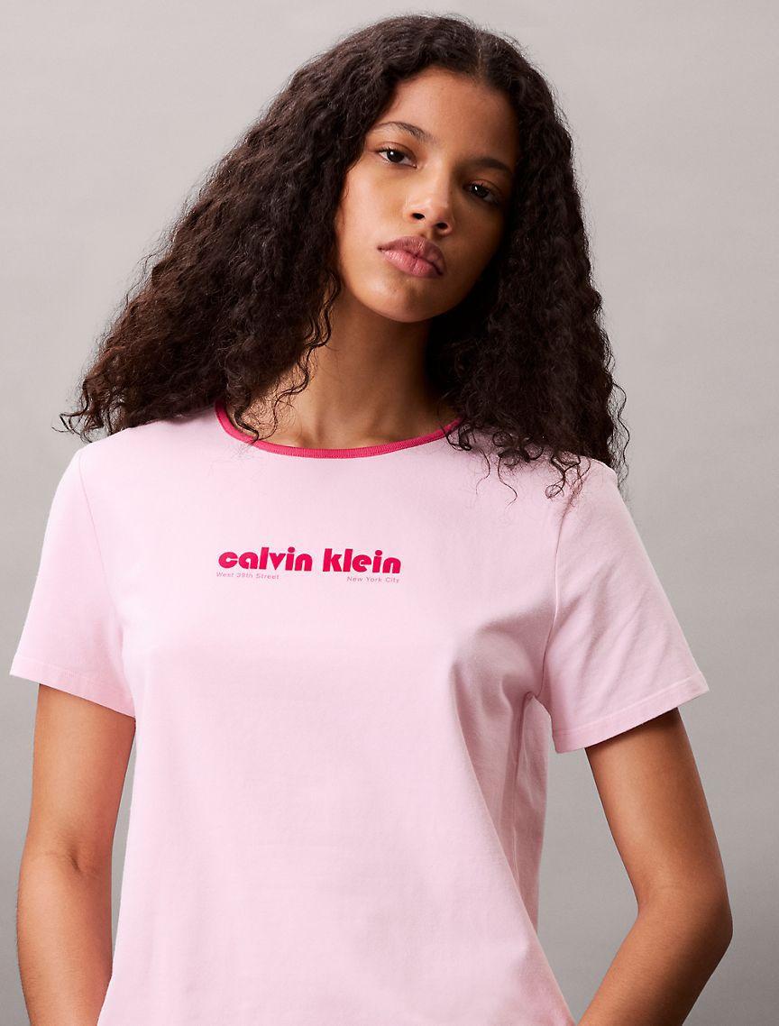 Round Logo Graphic Classic T-Shirt  Product Image