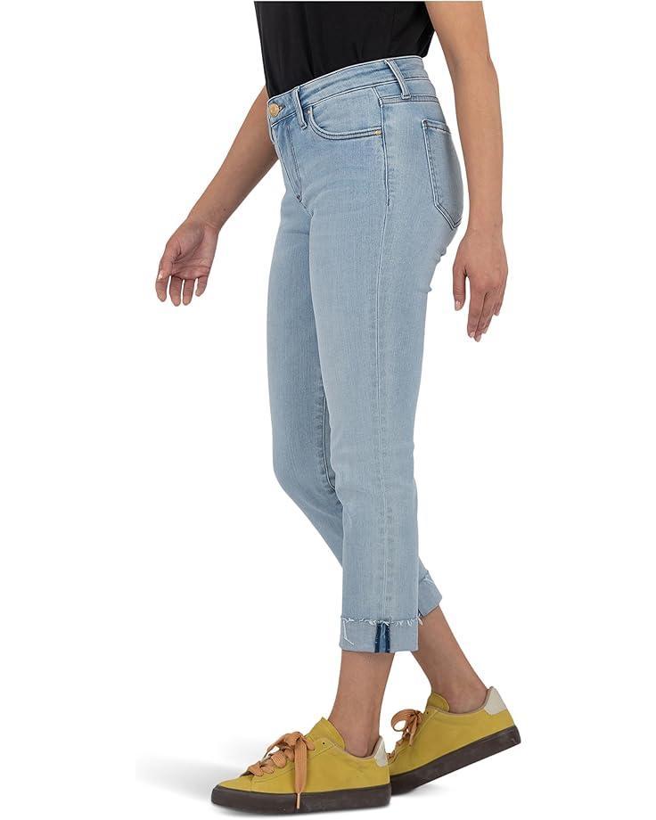 Amy Crop Straight Leg- Roll Up Fray Product Image