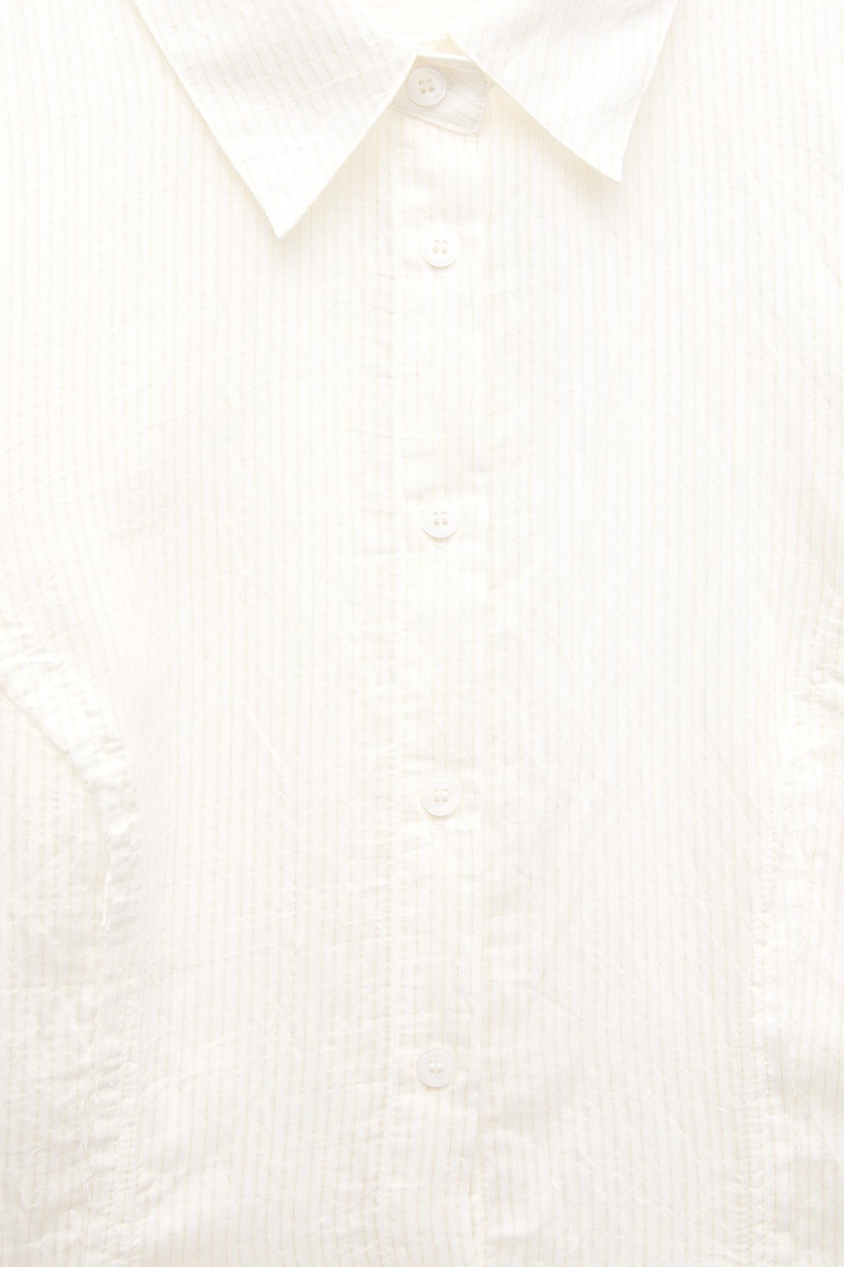 Sheer fitted shirt Product Image