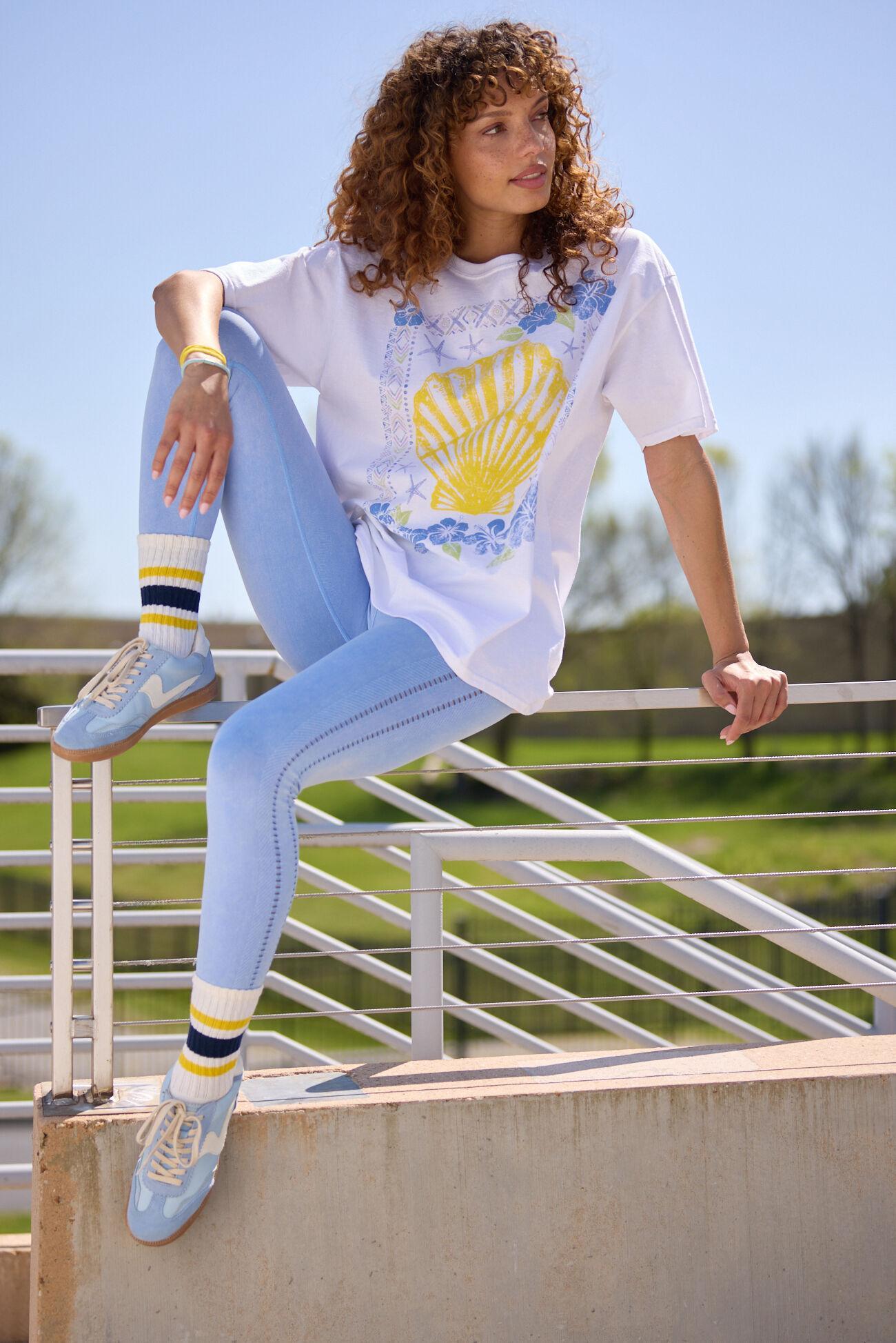 Seashell Oversized Tee Product Image