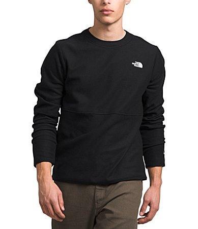 The North Face Alpine Polartec(r) 100 Crew (TNF Medium Grey Heather) Men's Clothing Product Image