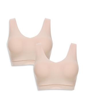 Chantelle Soft Stretch Wireless Padded V-Neck Bras, Set of 2 Product Image