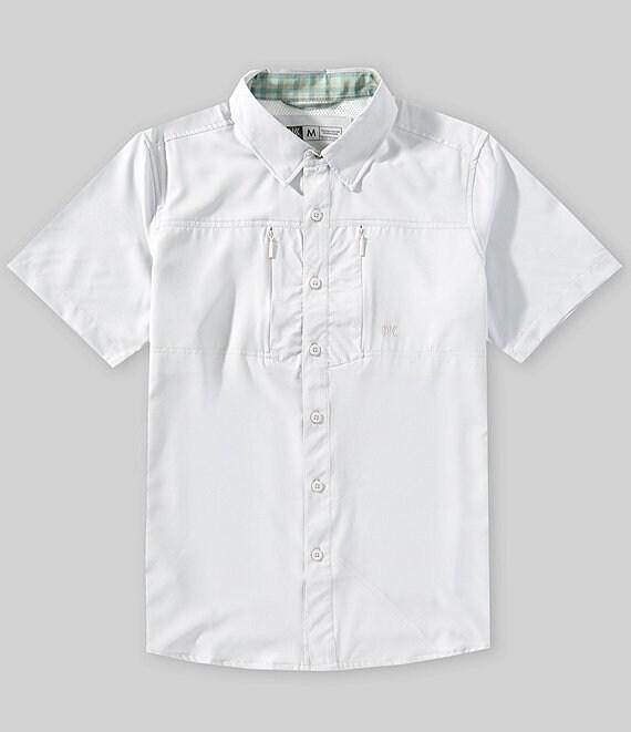 Dakota Grizzly Beckett Stretch Short Sleeve Woven Shirt Product Image