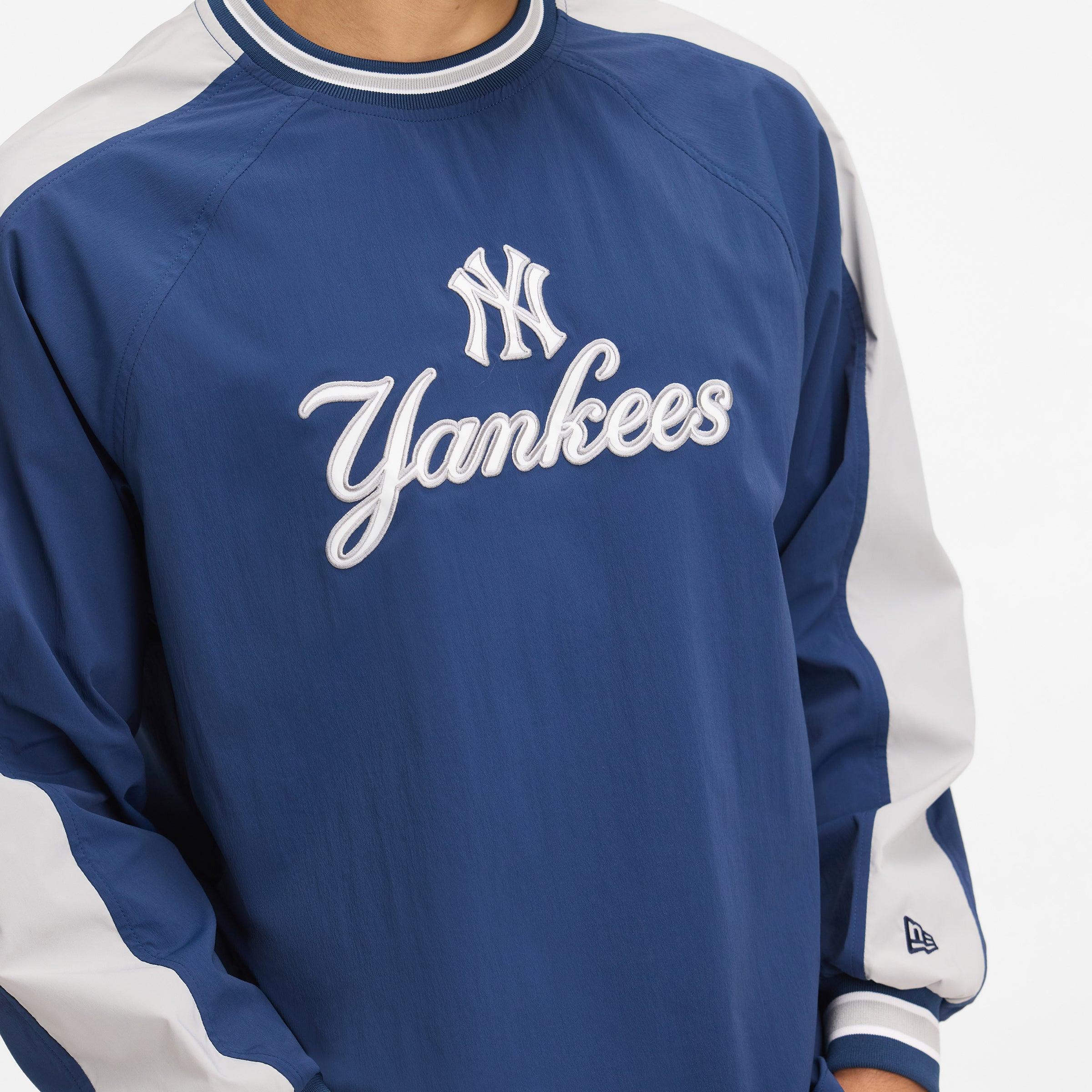 New York Yankees Blue Windbreaker Male Product Image