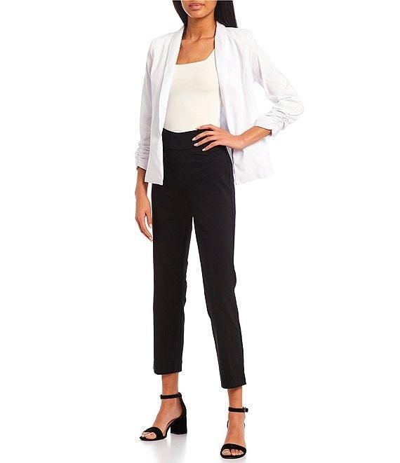 Takara Ruched Sleeve Suiting Blazer Product Image