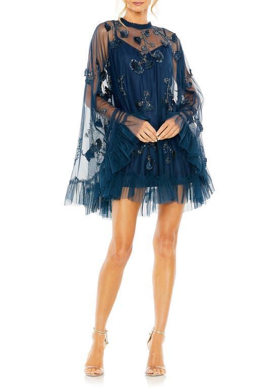 Womens Mac Embellished Mesh A-Line Minidress Product Image