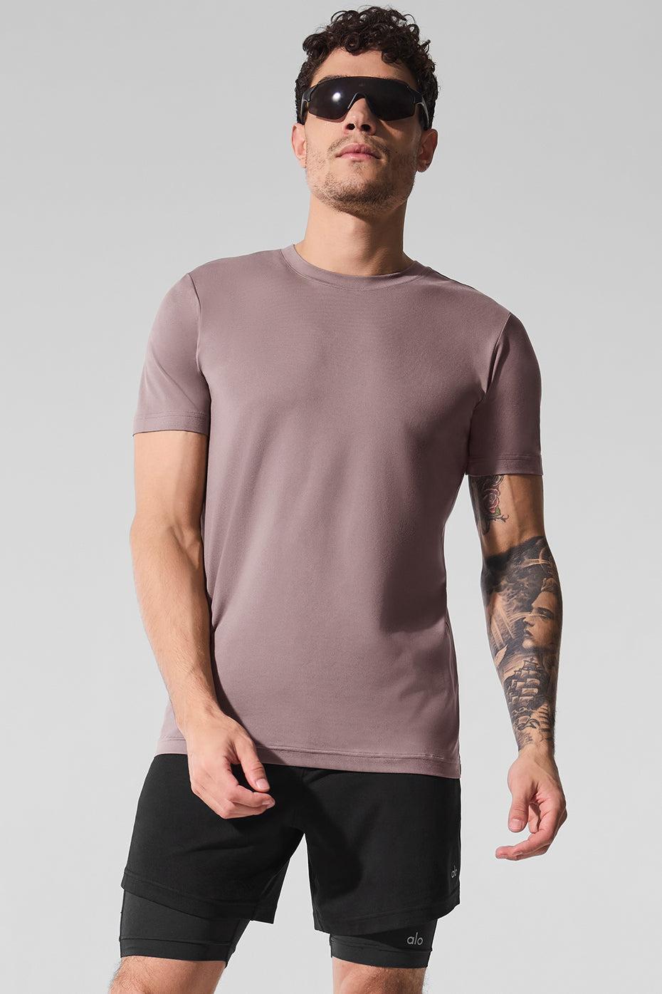 Conquer Reform Crewneck Short Sleeve - Mushroom Product Image