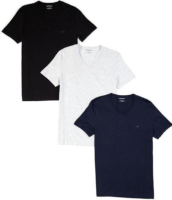 Emporio Armani V-Neck Undershirt 3-Pack Product Image