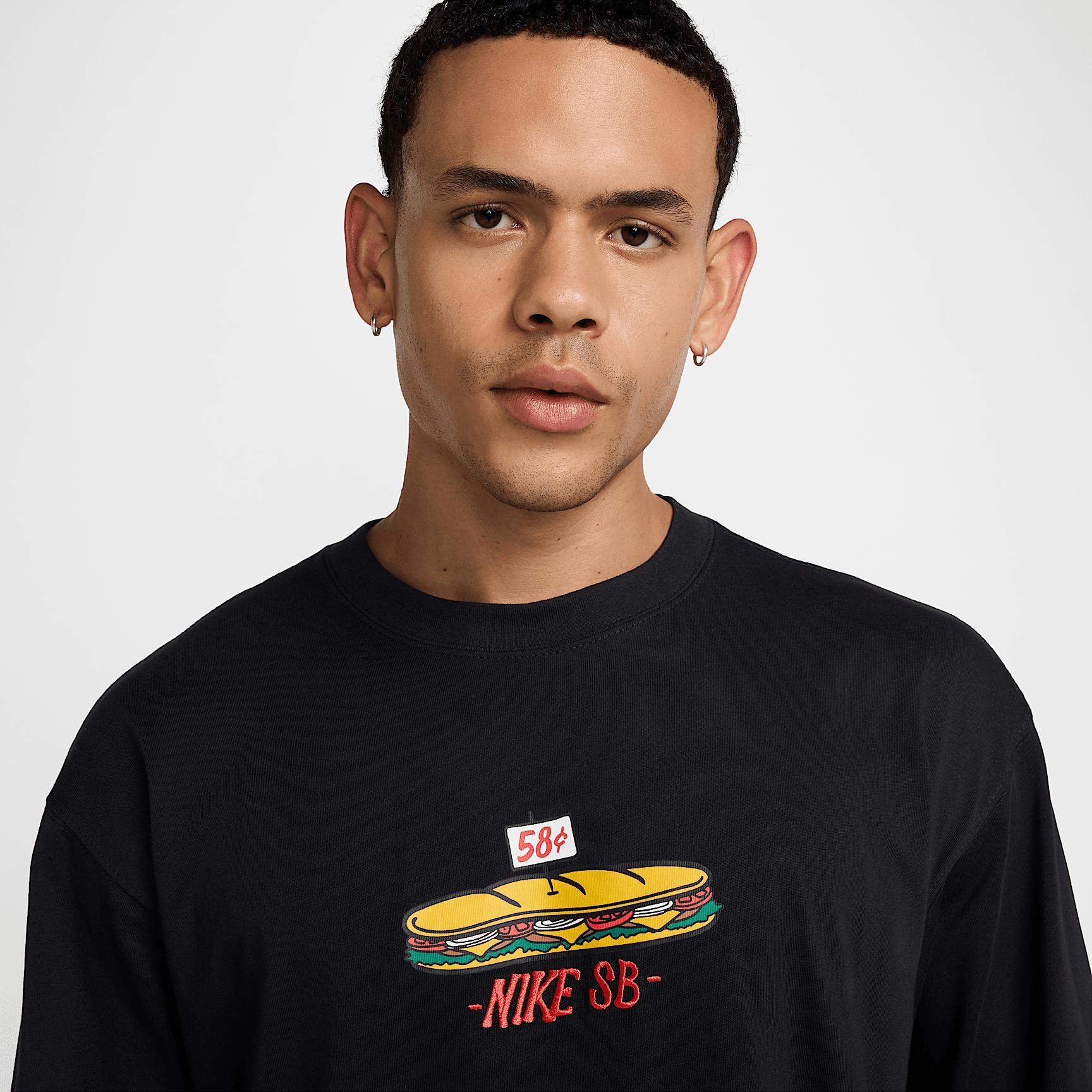 Nike SB Long-Sleeved Max90 Skate T-Shirt Product Image