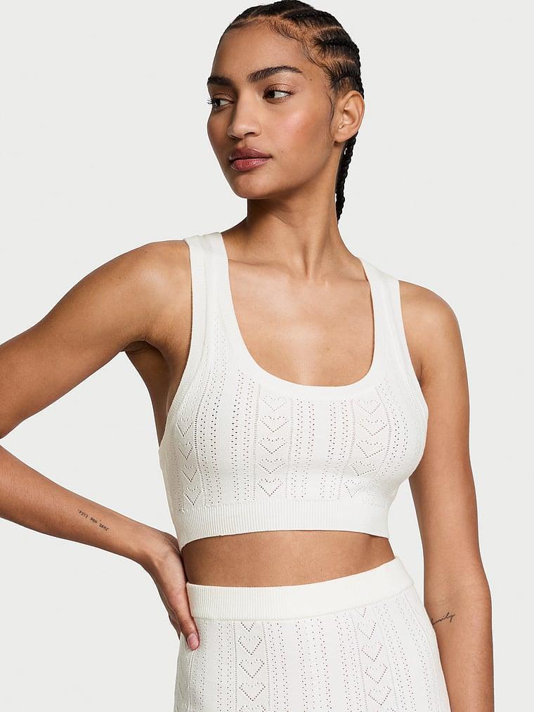 Luxe Heart Pointelle Bralette Product Image