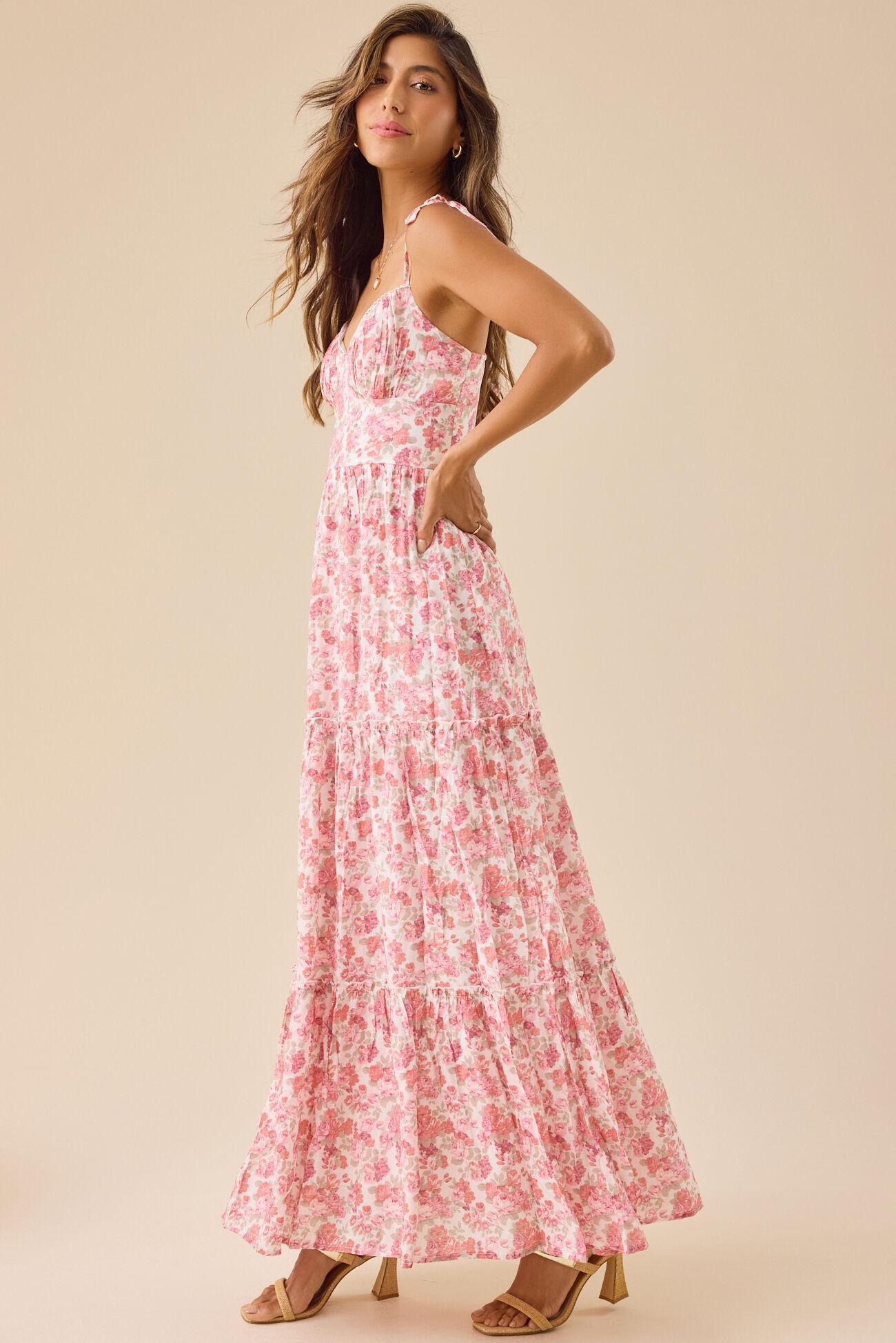 Fifi Sleeveless Floral Maxi Dress Product Image