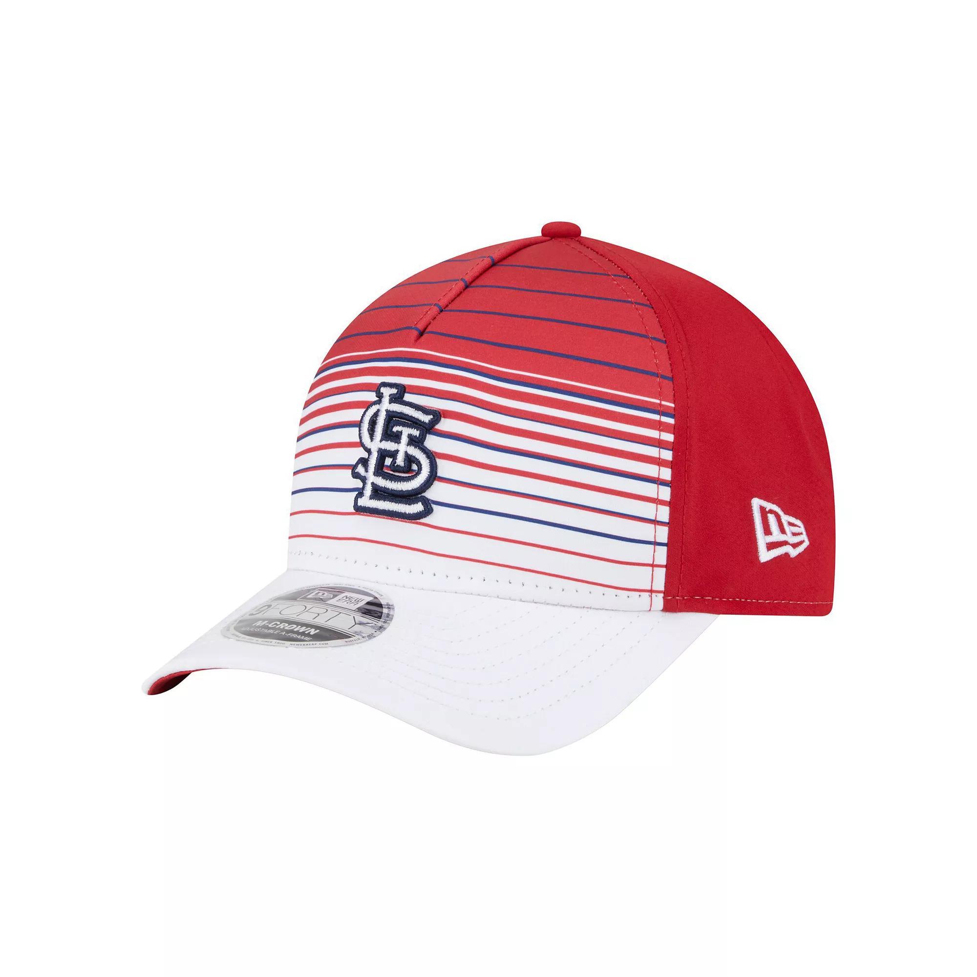 Men's New Era  Red St. Louis Cardinals Gradient 9FORTY M-Crown Adjustable Hat Product Image