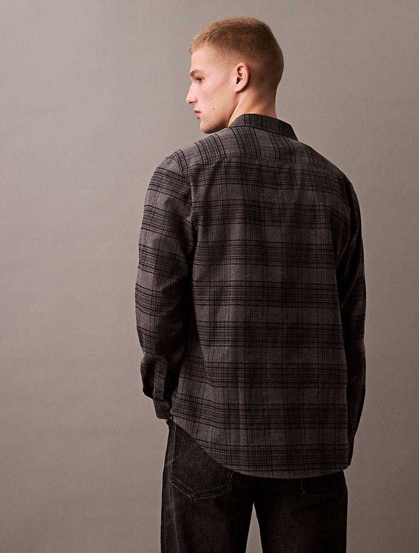 Plaid Flannel Classic Shirt Product Image