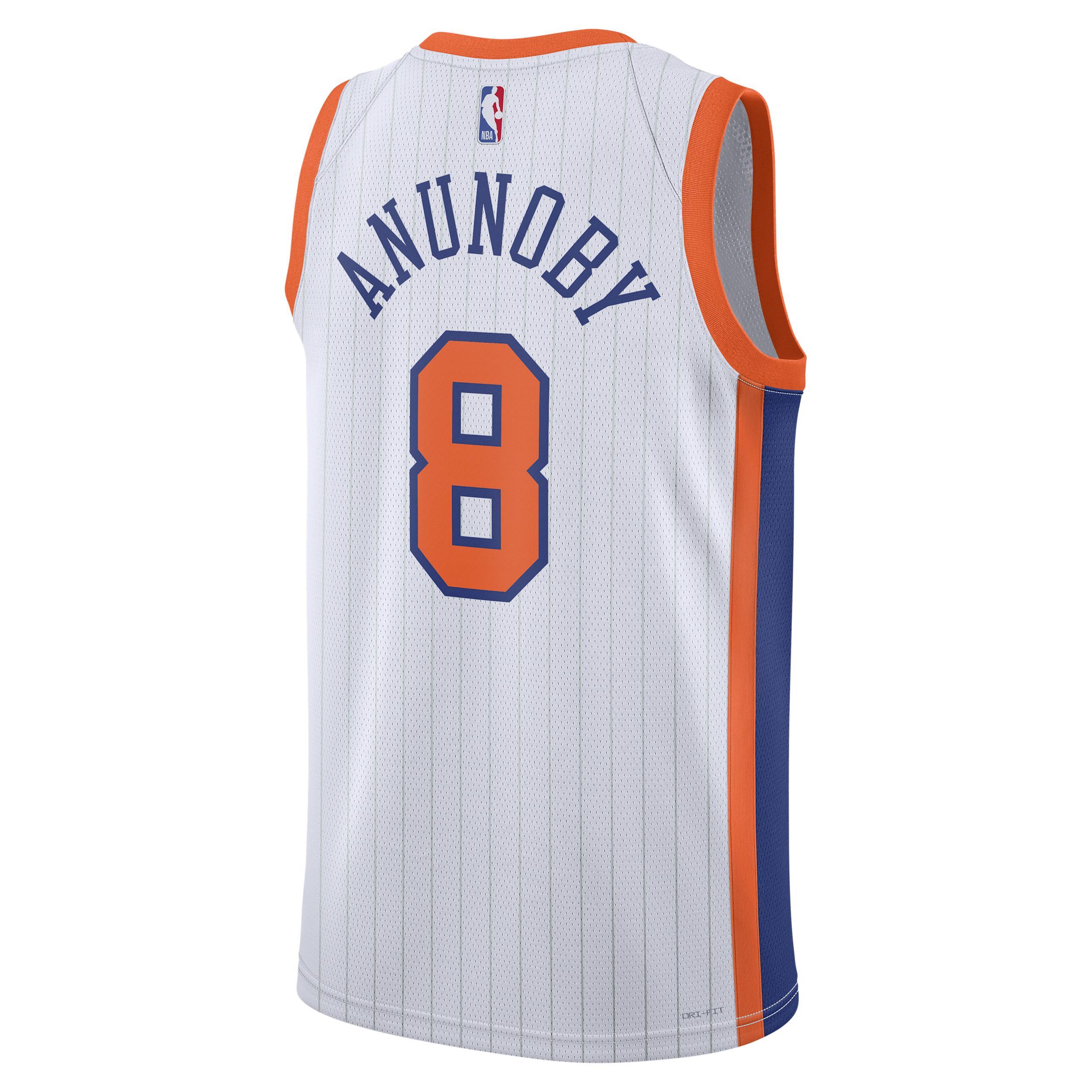 OG Anunoby New York Knicks 2024/25 City Edition Nike Men's Dri-FIT NBA Swingman Jersey Product Image