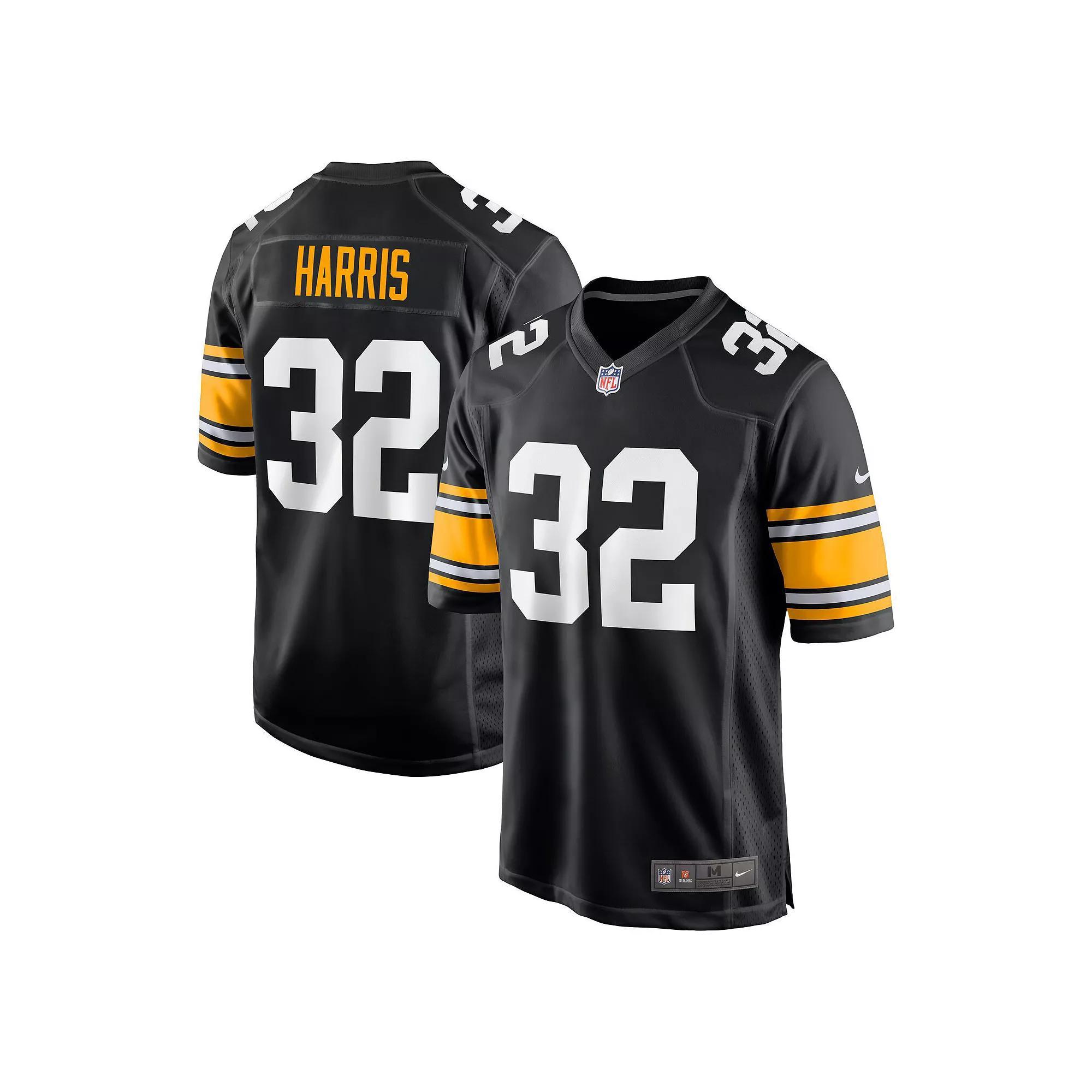 Men's Nike Franco Harris Black Pittsburgh Steelers Alternate Retired Player Jersey, Size: Large Product Image