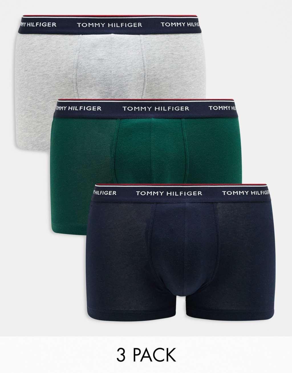 Tommy Hilfiger premium essentials 3 pack boxer briefs in multi Product Image
