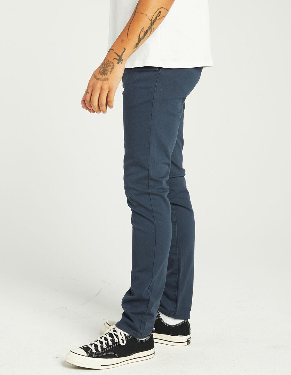 RSQ Mens Skinny Chino Pants - WASHED NAVY Product Image