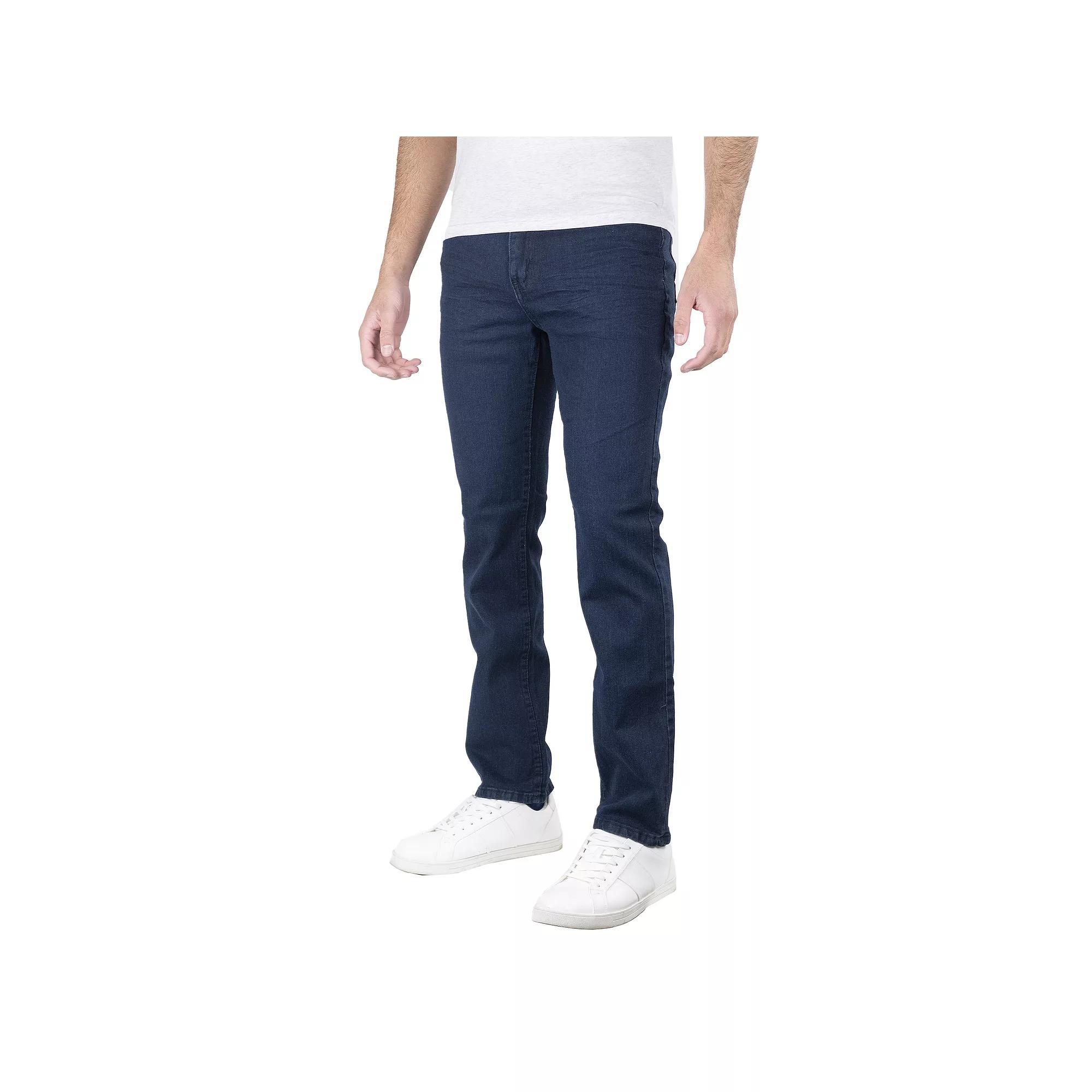Men's Recess Slim Straight-Fit Stretch Jeans, Size: 38 X 32, Blue Product Image