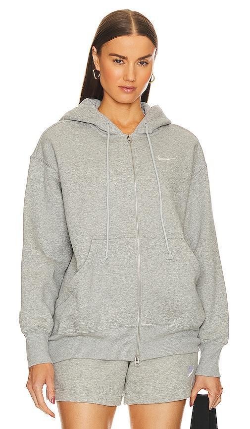 Nike Womens Sportswear Phoenix Fleece Oversized Full-Zip Hoodie Product Image