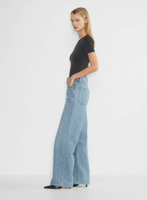 the ’90s super hi-rise wide jean Product Image
