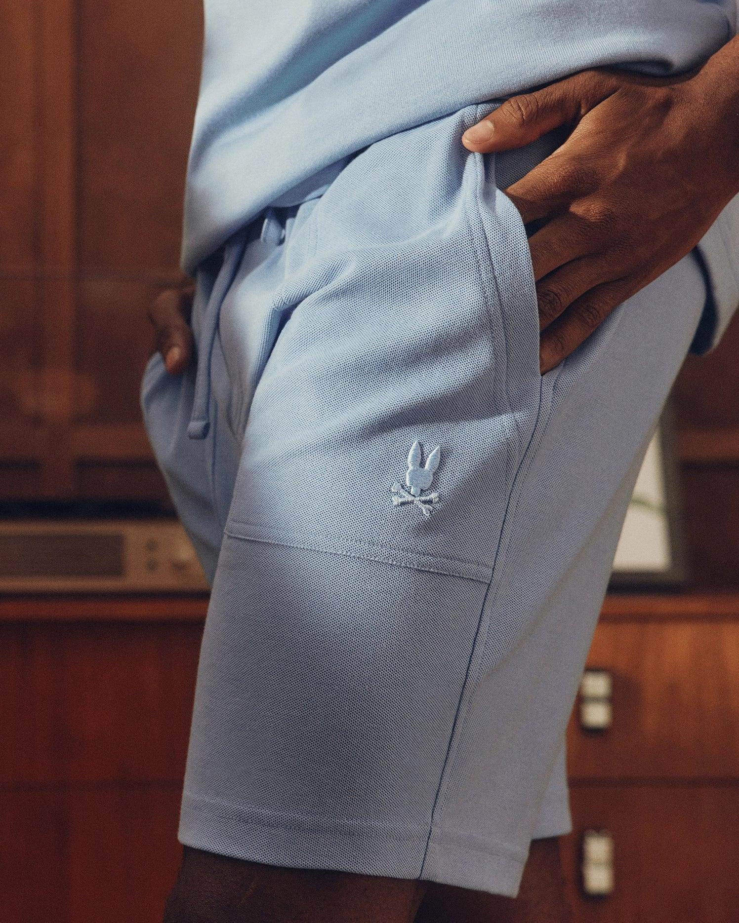 Men's Taylor Light Pique Sweatshort 472 SERENITY / L Product Image
