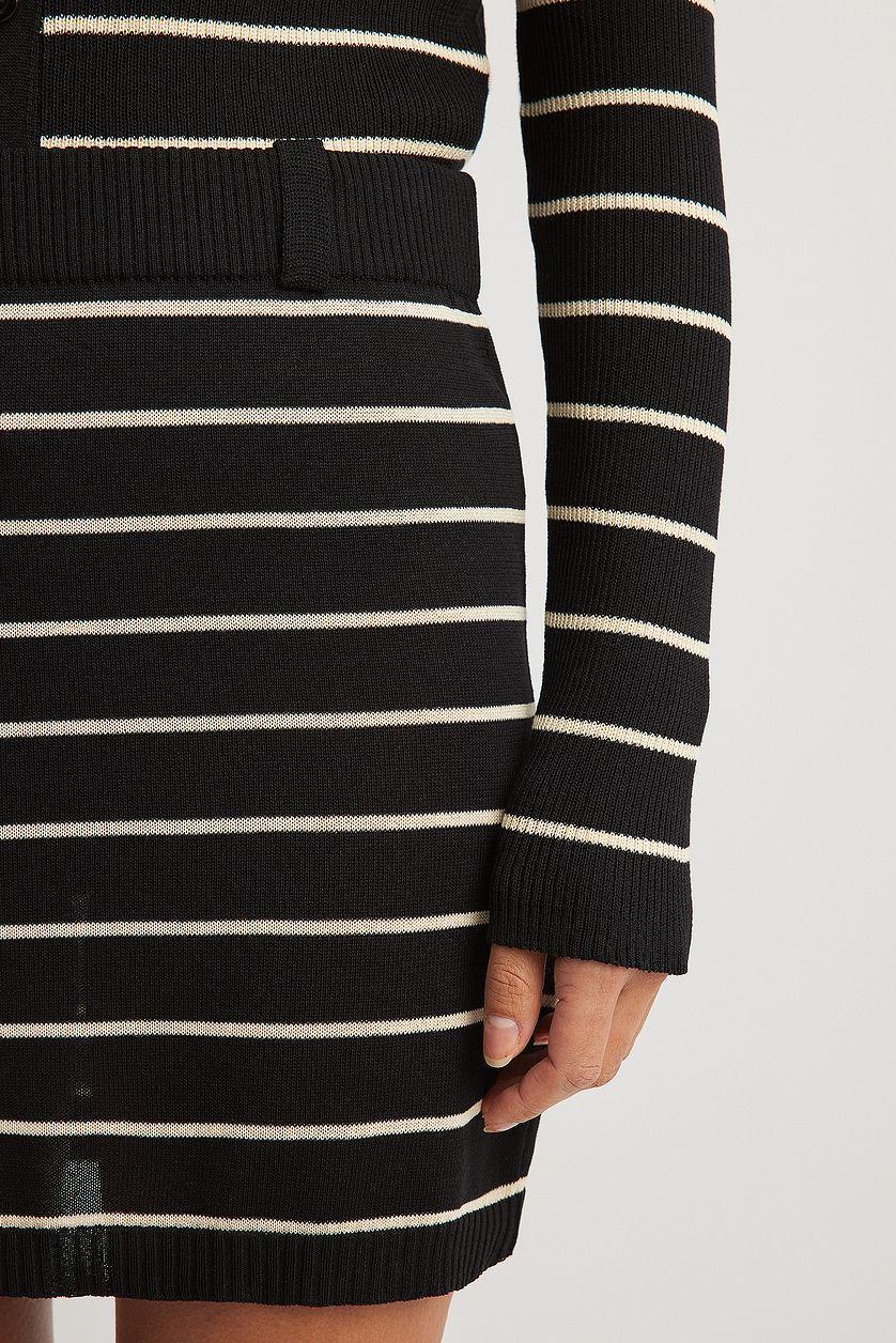 Fine Knitted Mini Skirt Product Image