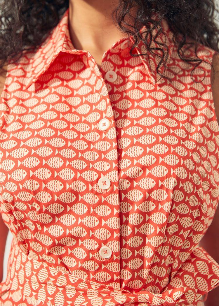 Can't Slow My Roll Shirt Dress Product Image