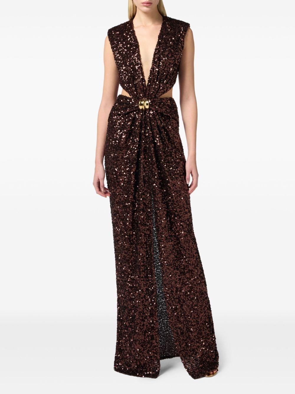 sequin-embellished dress Product Image