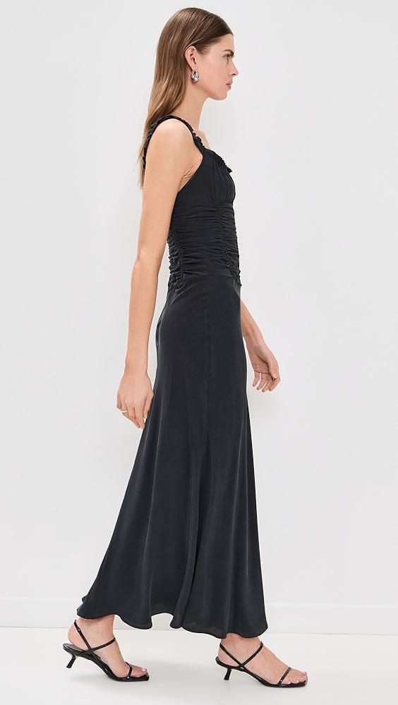 STAUD Nic Silk Maxi Dress | Shopbop Product Image