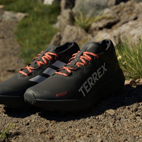 adidas Terrex Agravic GORE-TEX Trail Running Shoes Core Black 7.5 Mens Product Image