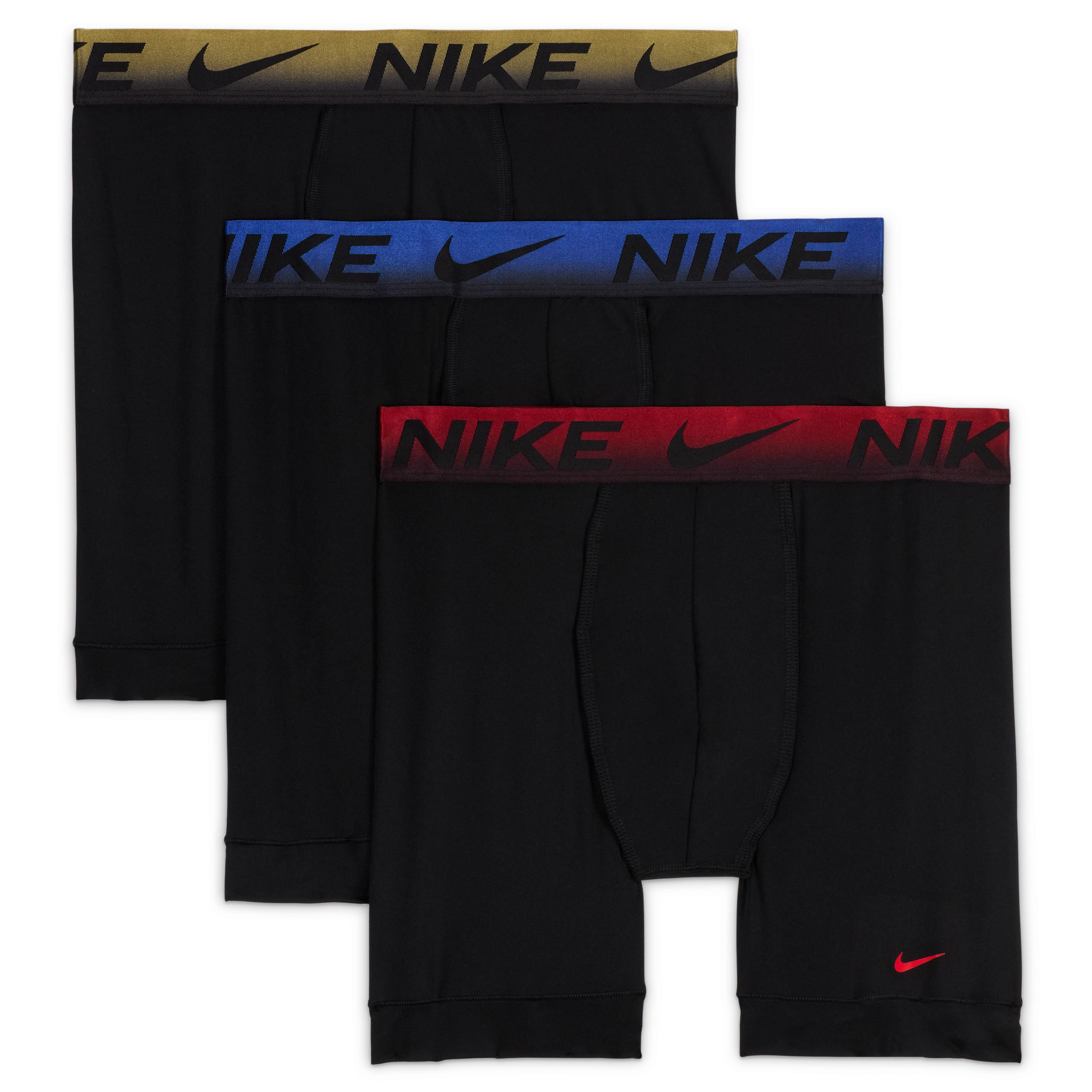 Nike Men's Dri-FIT Essential Micro Boxer Briefs (3-Pack) Product Image