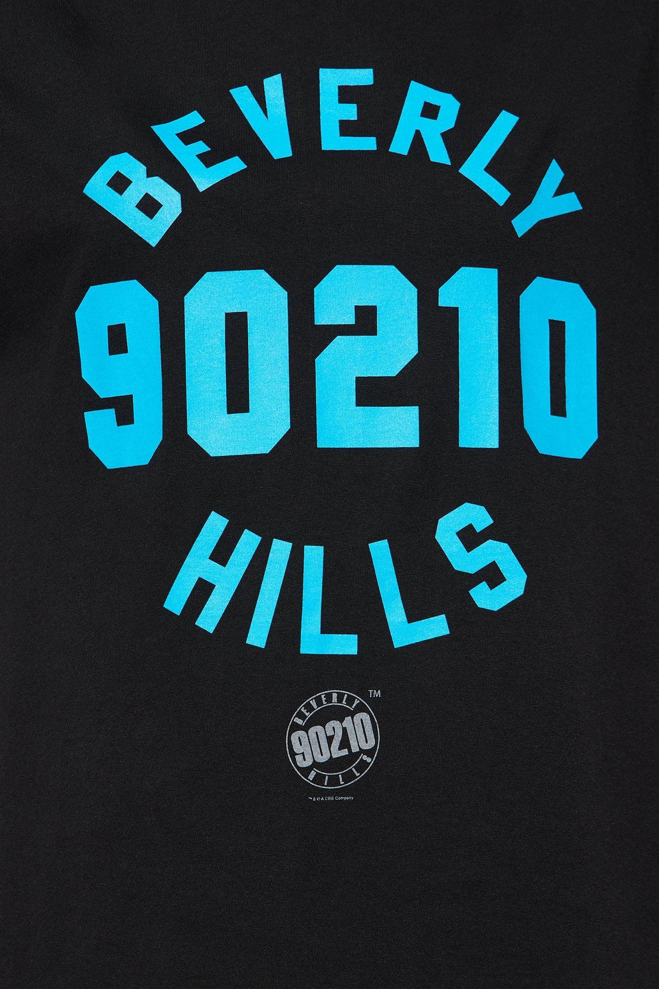 Beverly Hills 90210 Logo Tee - Black Product Image