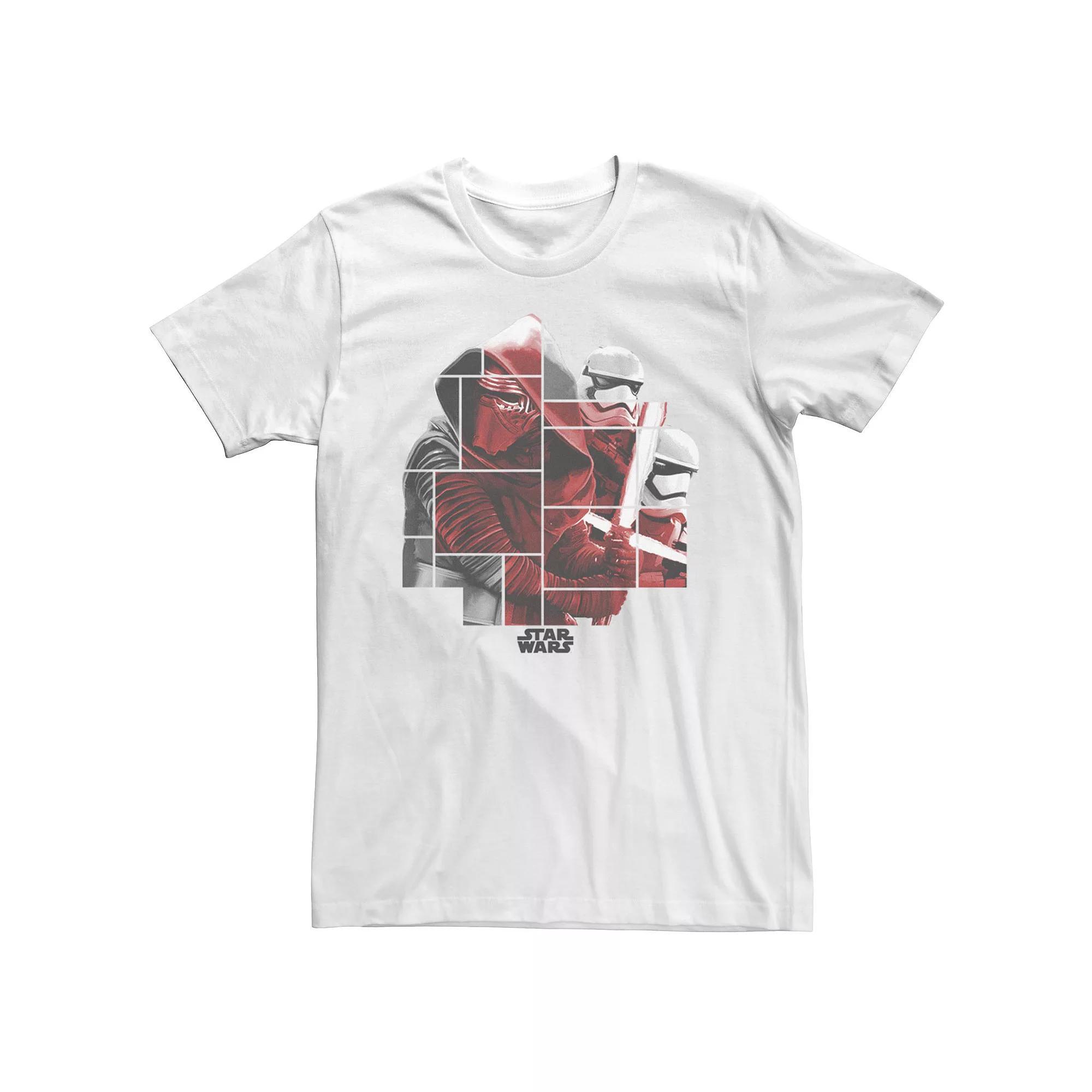 Men's Star Wars Cut Up Graphic Tee, Size: XXL, Red Product Image