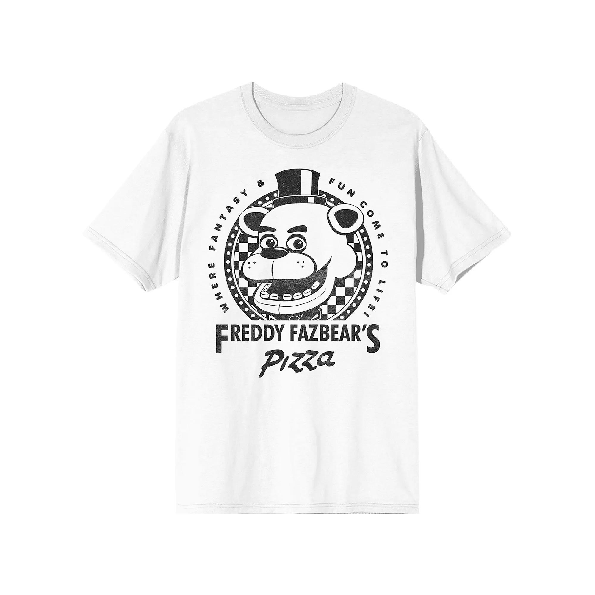 Men's Five Nights Graphic Tee, Size: Large, White Product Image