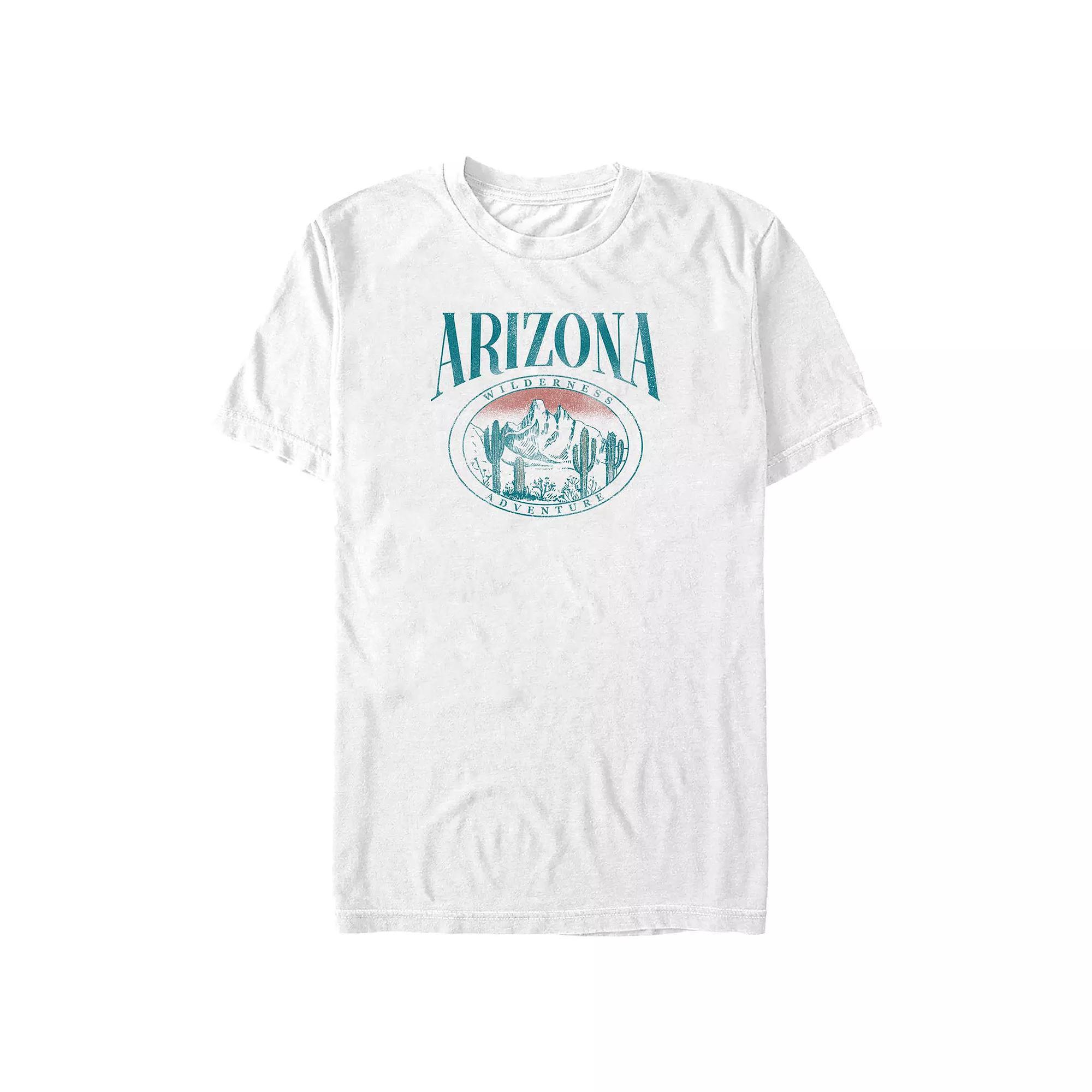 Big & Tall Arizona Wilderness Adventure Graphic Tee, Men's, Size: XL Tall, White Product Image