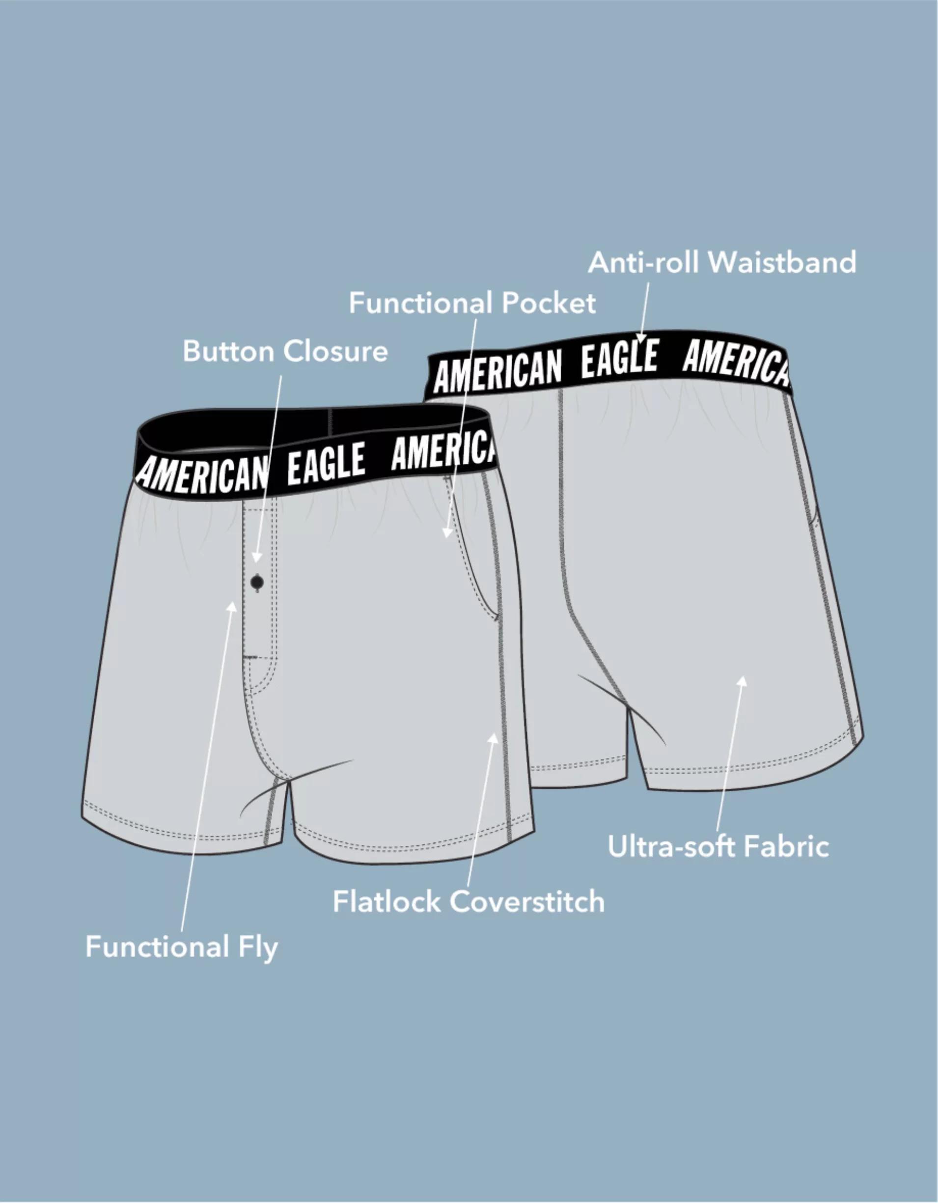 AEO Men's 6" Ultra Soft Boxer Brief Product Image