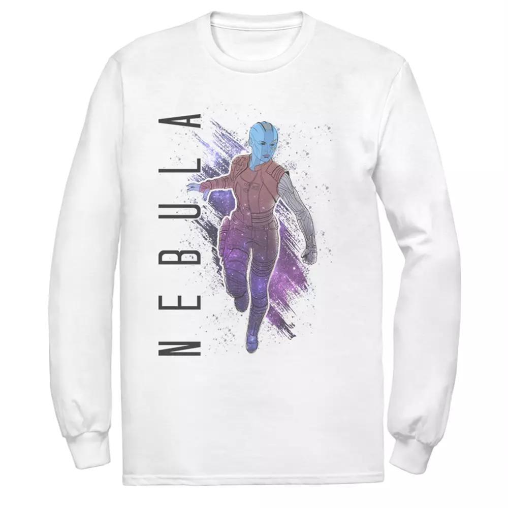 Men's Marvel Avengers Endgame Nebula Tee, Size: Medium, White Product Image