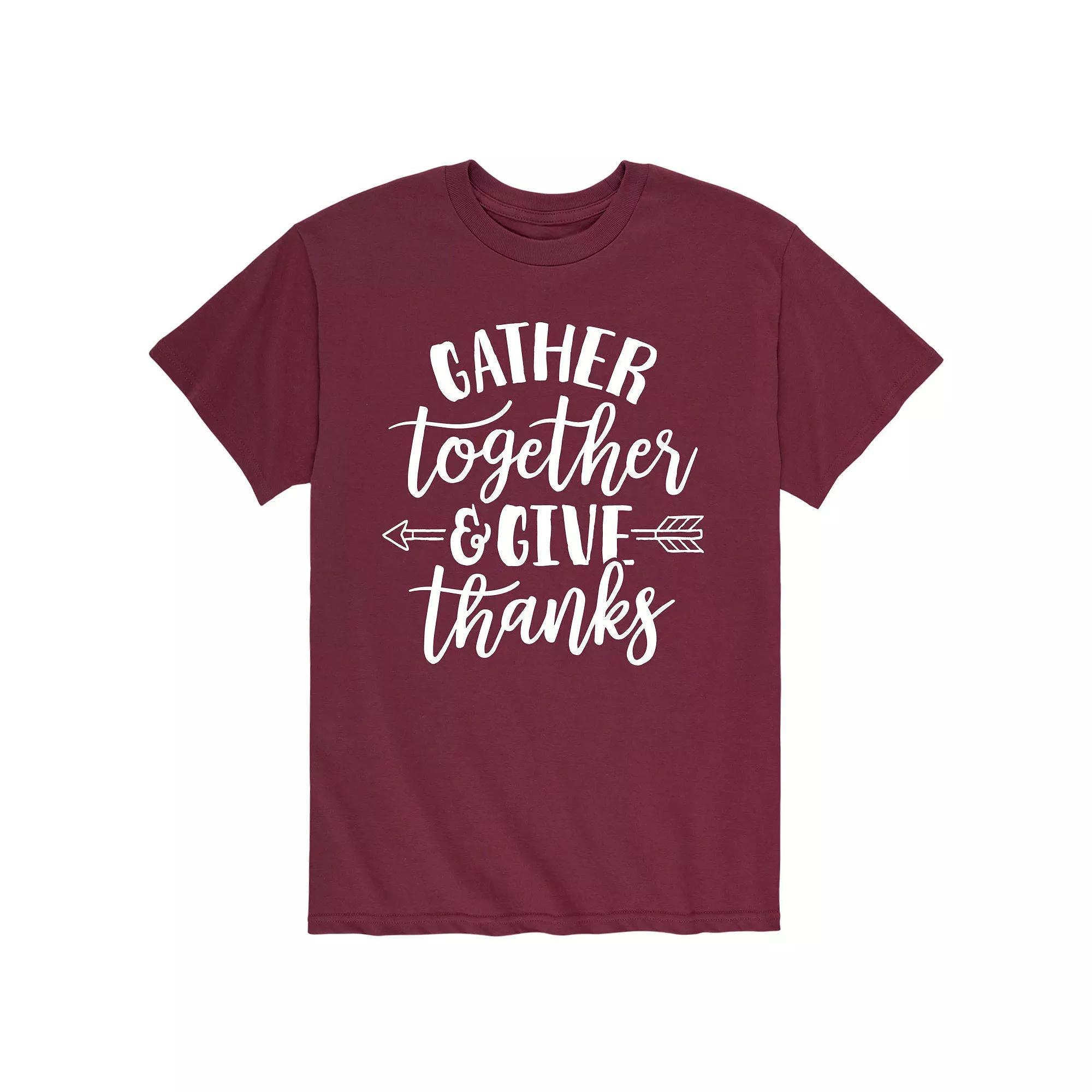 Mens Gather Together Give Thanks Tee Product Image