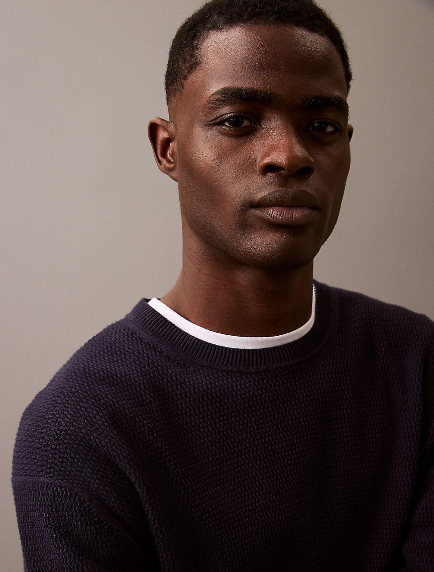 Textured Relaxed Sweater Product Image